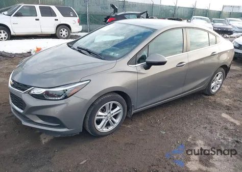 2018 Chevrolet Cruze Lt Auto из США, поврежденный, VIN 1G1BE5SMXJ7203650